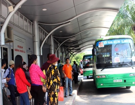 TP.HCM tăng cường hơn 1.000 chuyến xe buýt dịp Tết Dương lịch